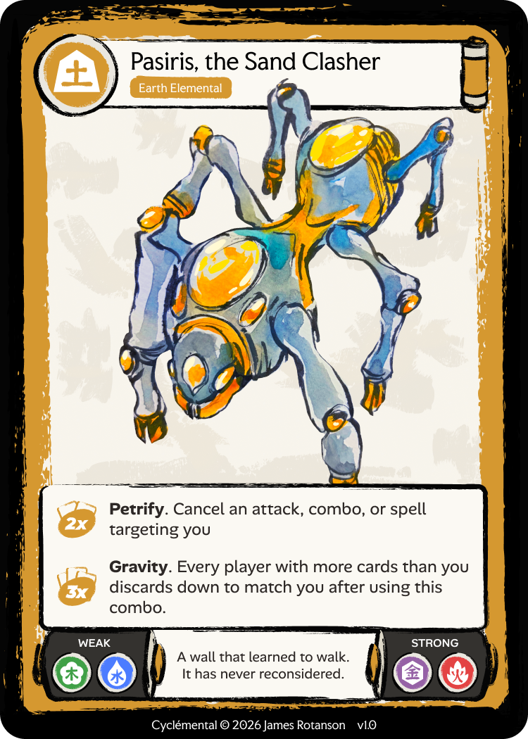 Pasiris — Earth Elemental